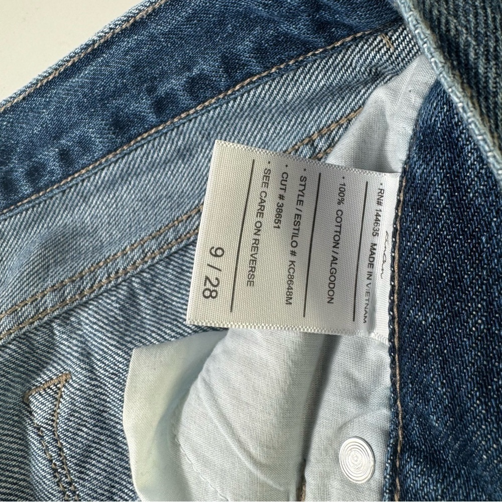 KanCan jeans ripped cuffed boyfriend size 9 stretchy causal jeans - Picture 6 of 8